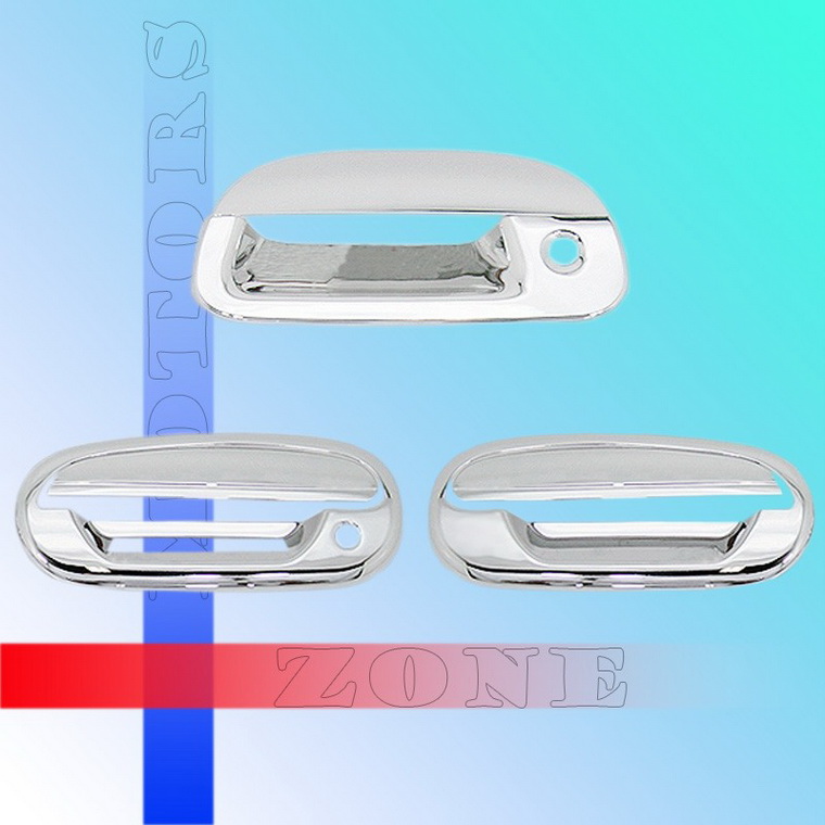 97-03 FORD F150 CHROME DOOR HANDLE COVERS TRIM TAILGATE